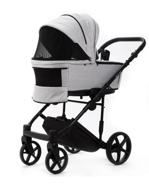 Детская коляска Adamex Zico New 2 в 1 ZN-TK01 TIP (СВЕТЛО-СЕРЫЙ)
