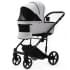 Детская коляска Adamex Zico New 2 в 1 ZN-TK01 TIP (СВЕТЛО-СЕРЫЙ)