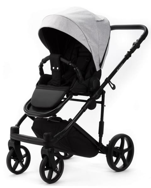Детская коляска Adamex Zico New 2 в 1 ZN-TK01 TIP (СВЕТЛО-СЕРЫЙ)