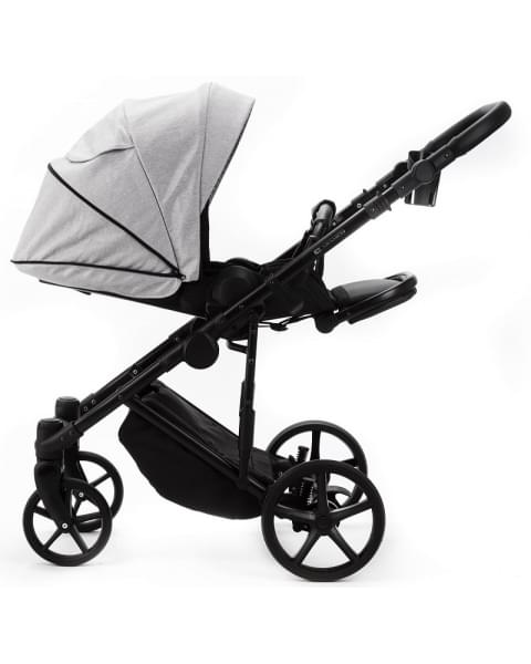 Детская коляска Adamex Zico New 2 в 1 ZN-TK01 TIP (СВЕТЛО-СЕРЫЙ)
