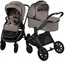 Детская коляска AmaroBaby Motus Premium Ecco 2 в 1 мокко