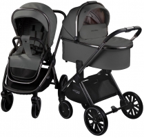 Детская коляска AmaroBaby Motus Premium Ecco 2 в 1 серый