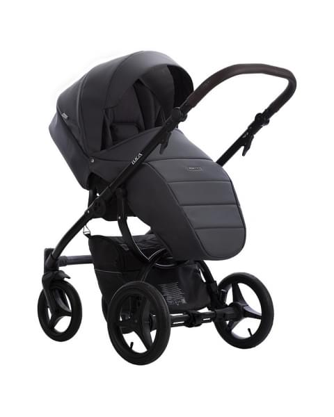 Детская коляска Bebetto Luca Pro 2 в 1 33 т.серая кожа