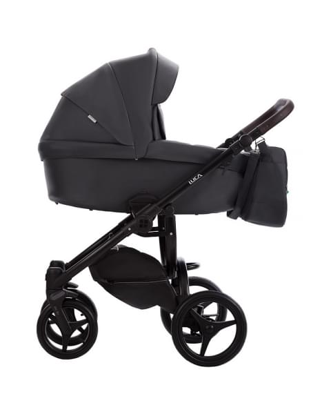 Детская коляска Bebetto Luca Pro 2 в 1 33 т.серая кожа