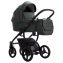 Детская коляска Bebetto Luca Pro 2 в 1 35 зеленая кожа