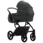 Детская коляска Bebetto Luca Pro 2 в 1 35 зеленая кожа
