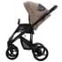 Детская коляска Bebetto Magnum Light Pro 3 в 1 с автокреслом Avionaut Cosmo 05 т.бежевая кожа