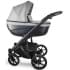 Детская коляска Bexa Ideal Eco 2 в 1 IE05 черный+св.серая кожа