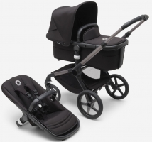 Детская коляска Bugaboo Fox 5 Complete 2 в 1 Graphite/Midhight Black/Midniht Black
