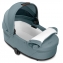 Детская коляска Cybex Balios S Lux BLK Aton B2 i-Size 3 в 1 Sky Blue с дождевиком/Volcano Black