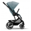 Детская коляска Cybex Balios S Lux BLK Aton B2 i-Size 3 в 1 Sky Blue с дождевиком/Volcano Black