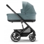 Детская коляска Cybex Balios S Lux BLK Aton B2 i-Size 3 в 1 Sky Blue с дождевиком/Volcano Black