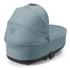Детская коляска Cybex Balios S Lux BLK Aton B2 i-Size 3 в 1 Sky Blue с дождевиком/Volcano Black