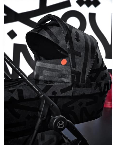 Детская коляска Cybex Melio 2 в 1 Street Real Black