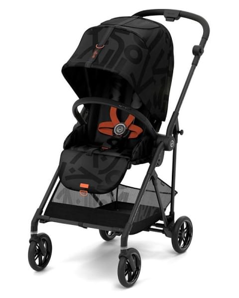 Детская коляска Cybex Melio 2 в 1 Street Real Black