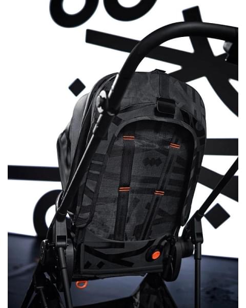 Детская коляска Cybex Melio 2 в 1 Street Real Black