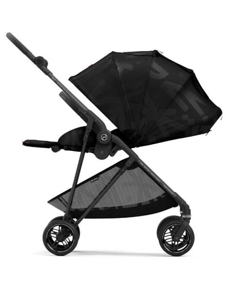 Детская коляска Cybex Melio 2 в 1 Street Real Black