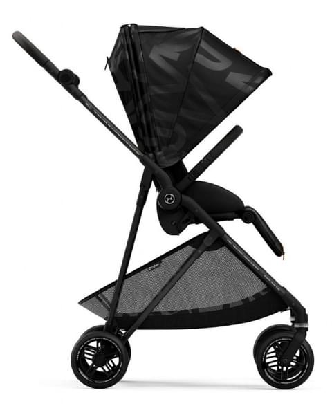 Детская коляска Cybex Melio 2 в 1 Street Real Black