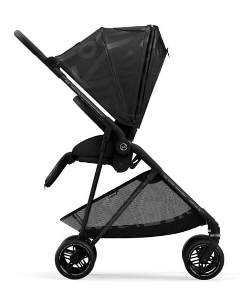 Детская коляска Cybex Melio 2 в 1 Street Real Black