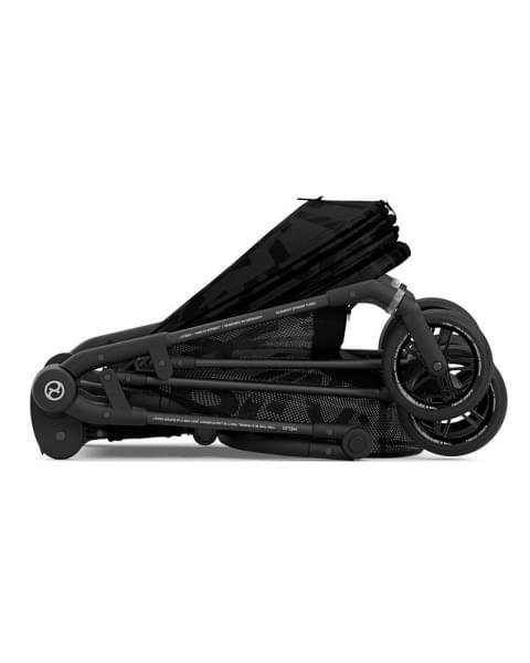 Детская коляска Cybex Melio 2 в 1 Street Real Black