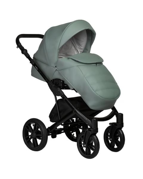 Детская коляска Indigo Mio Eco 2 в 1 03 шалфей кожа