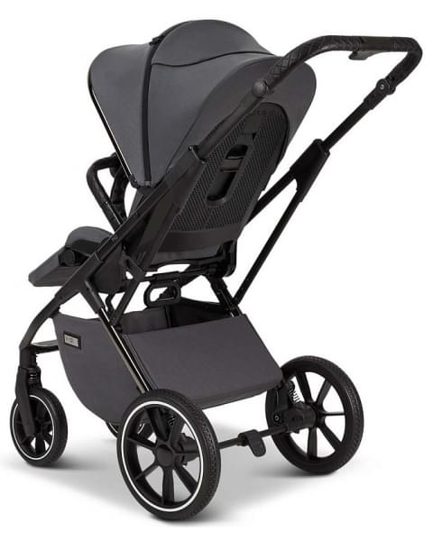 Детская коляска Moon Piu 2 в 1 2024 Anthrazit/black-chrome 644