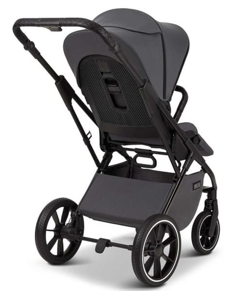 Детская коляска Moon Piu 2 в 1 2024 Anthrazit/black-chrome 644