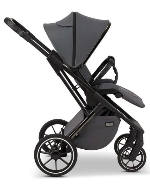 Детская коляска Moon Piu 2 в 1 2024 Anthrazit/black-chrome 644