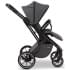 Детская коляска Moon Piu 2 в 1 2024 Anthrazit/black-chrome 644