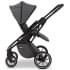 Детская коляска Moon Piu 2 в 1 2024 Anthrazit/black-chrome 644
