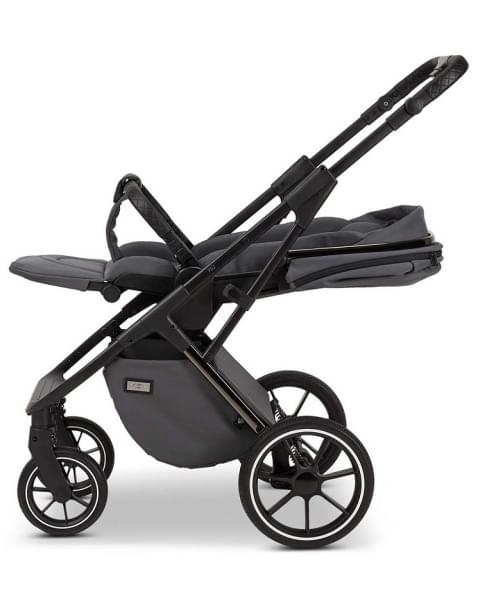 Детская коляска Moon Piu 2 в 1 2024 Anthrazit/black-chrome 644