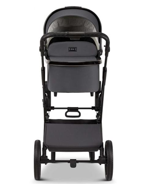 Детская коляска Moon Piu 2 в 1 2024 Anthrazit/black-chrome 644