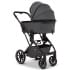 Детская коляска Moon Piu 2 в 1 2024 Anthrazit/black-chrome 644