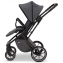Детская коляска Moon Piu 2 в 1 2024 Anthrazit/black-chrome 644