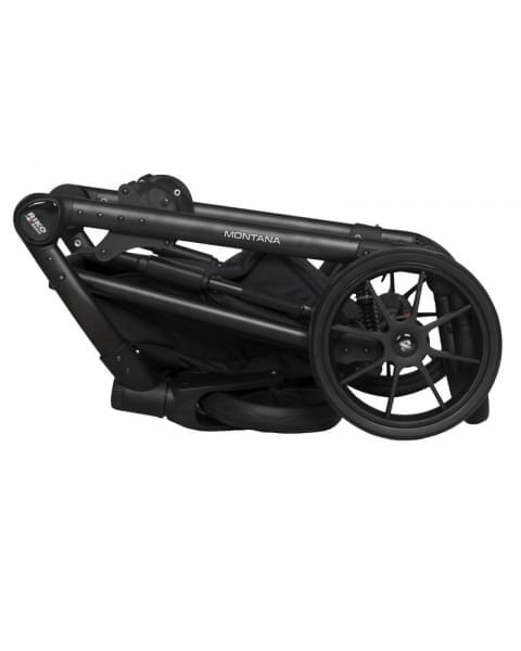 Детская коляска Riko Basic Montana Ecco 2 в 1 24 Graphite
