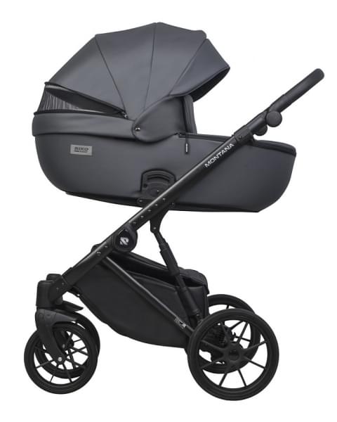 Детская коляска Riko Basic Montana Ecco 2 в 1 24 Graphite