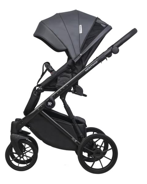 Детская коляска Riko Basic Montana Ecco 2 в 1 24 Graphite