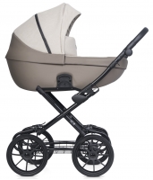 Детская коляска Riko Basic Pacco Classic 2 в 1 06 Latte (бежевый-коричневый)