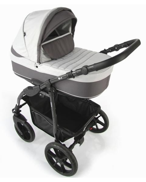 Детская коляска Sevillababy Unico 2 в 1 Un-05 серый жаккард-т.серый