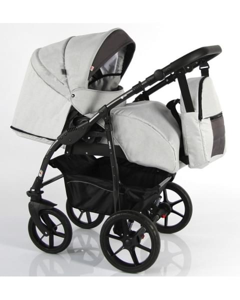 Детская коляска Sevillababy Unico 2 в 1 Un-05 серый жаккард-т.серый