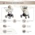 Детская коляска Sweet Baby Elegante 2 в 1 LT Beige