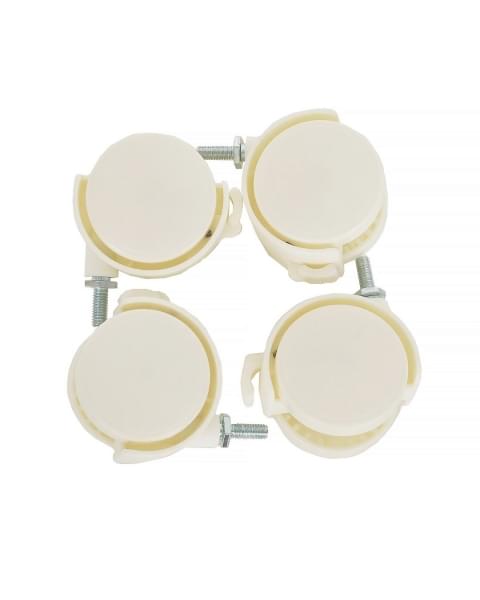 Детская кровать-трансформер Pituso Asti 5 в 1 (маятник поперечный), Серый / Белый