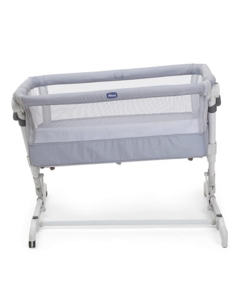 Детская приставная кроватка Chicco Next2Me Pop-Up, Grey Mist (Светло-серый)