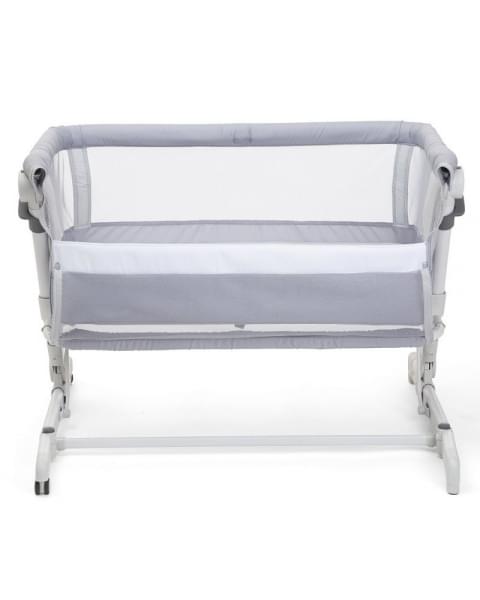 Детская приставная кроватка Chicco Next2Me Pop-Up, Grey Mist (Светло-серый)
