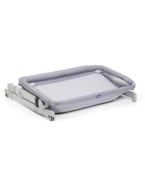 Детская приставная кроватка Chicco Next2Me Pop-Up, Grey Mist (Светло-серый)