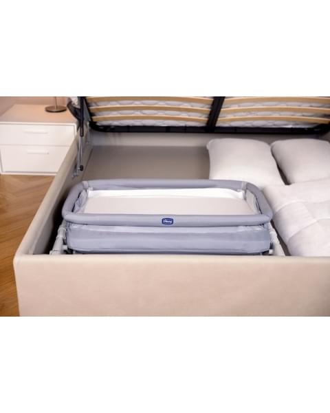 Детская приставная кроватка Chicco Next2Me Pop-Up, Grey Mist (Светло-серый)