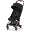 Детская прогулочная коляска Cybex Coya Sepia Black шасси Rosegold