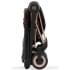 Детская прогулочная коляска Cybex Coya Sepia Black шасси Rosegold