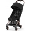 Детская прогулочная коляска Cybex Coya Sepia Black шасси Rosegold