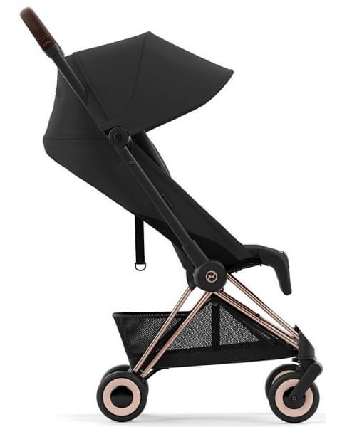Детская прогулочная коляска Cybex Coya Sepia Black шасси Rosegold